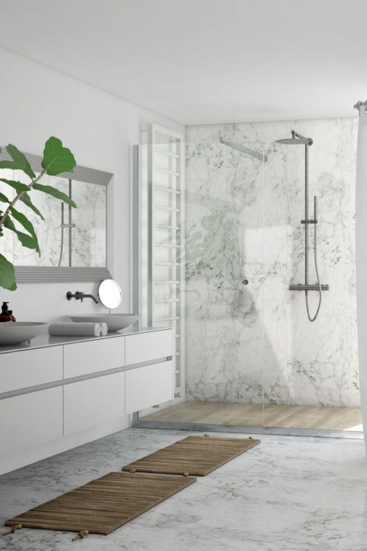 How to Clean a Marble Shower