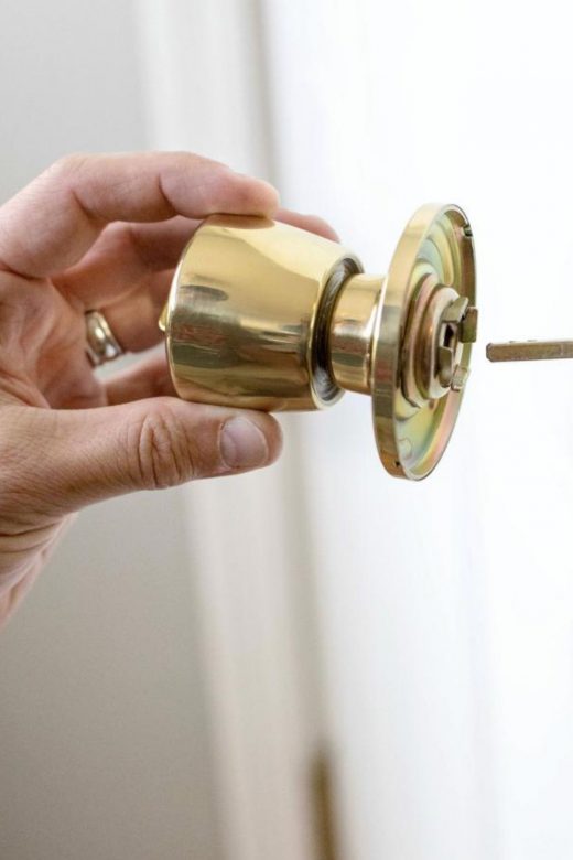 Probably The Easiest DIY : Changing Your Doorknobs!