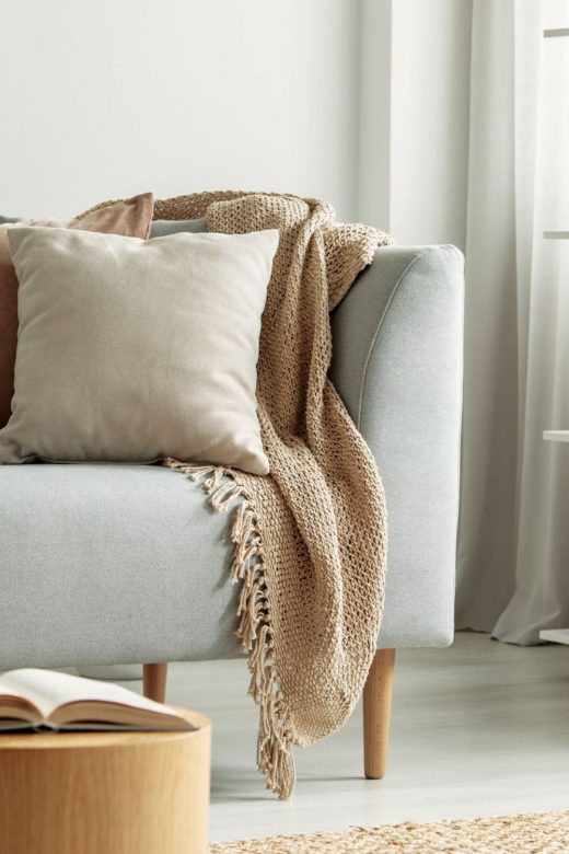 Move Furniture Away From the Walls - Add Cozy Textiles