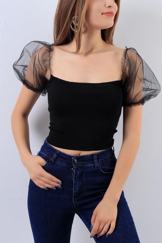 Stylish And Very Trendy Balloon Sleeved Blouses