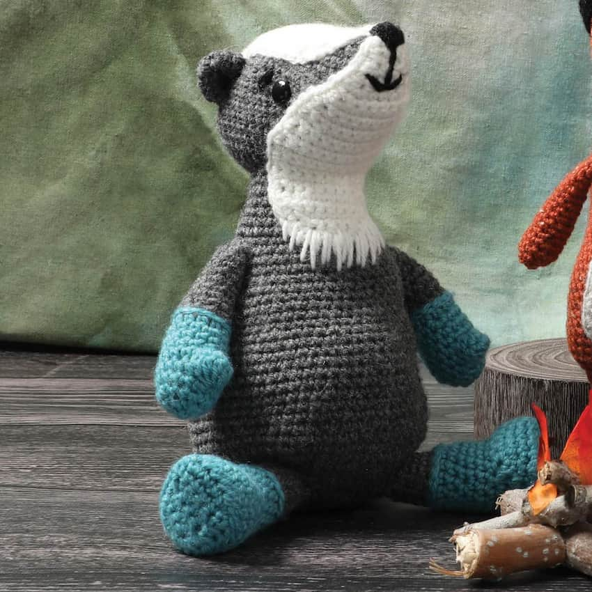 Amigurumi Badger