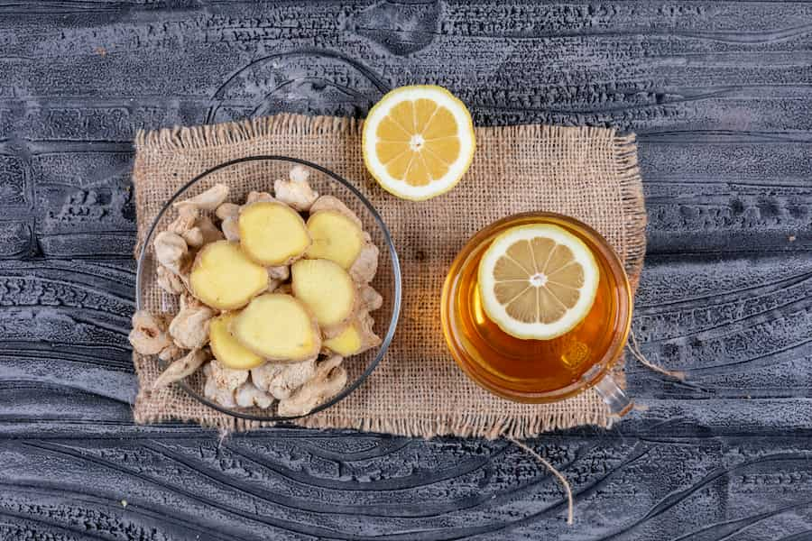 Ginger and Lemon Drink