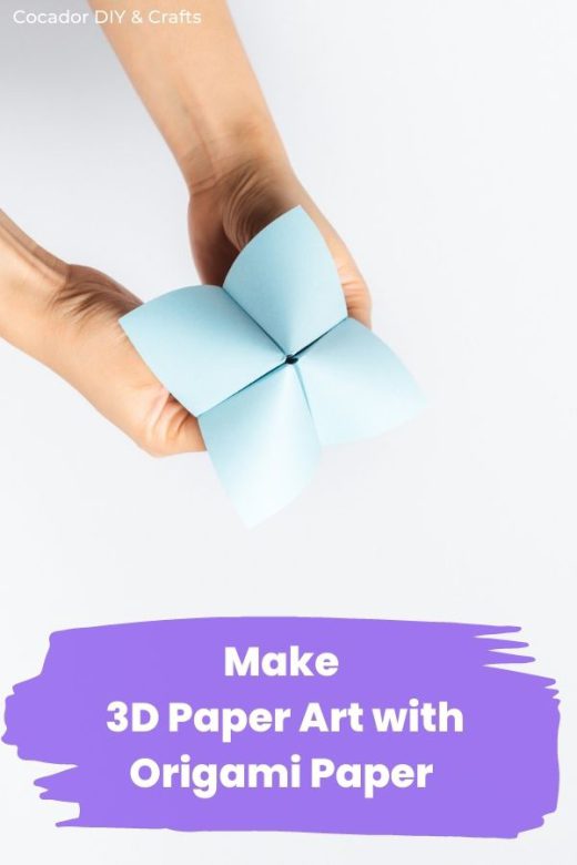 Make 3D Paper Art with Origami Paper