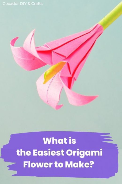 What is the Easiest Origami Flower to Make-Beginners Guide